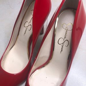 Jessica Simpson Red Pumps